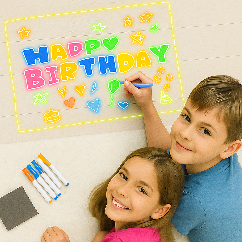 Mi Pizarra Led: Aleja a tus hijos de las pantallas, mejora su desarrollo y creatividad